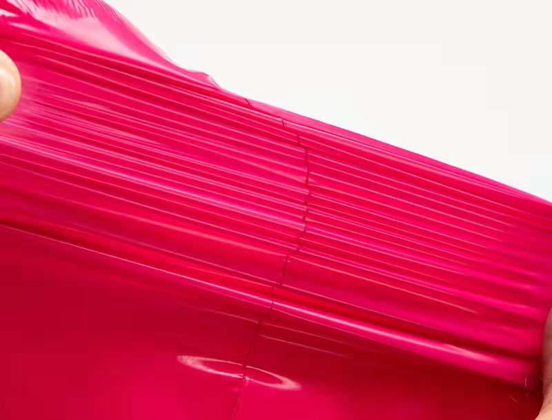 青川玫红色快递袋-05